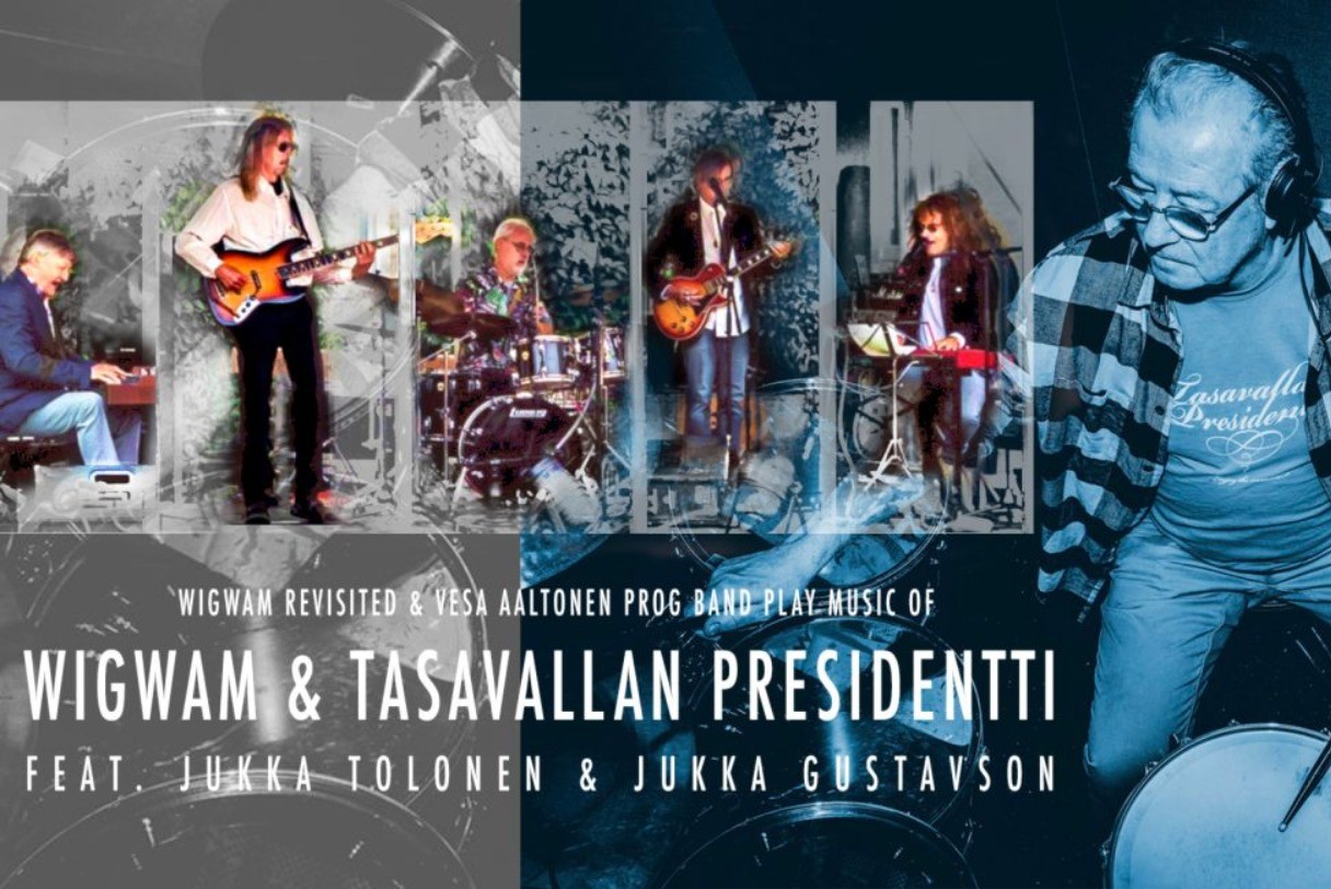 Linkki tapahtumaan Wigwam Revisited & Vesa Aaltonen Prog Band