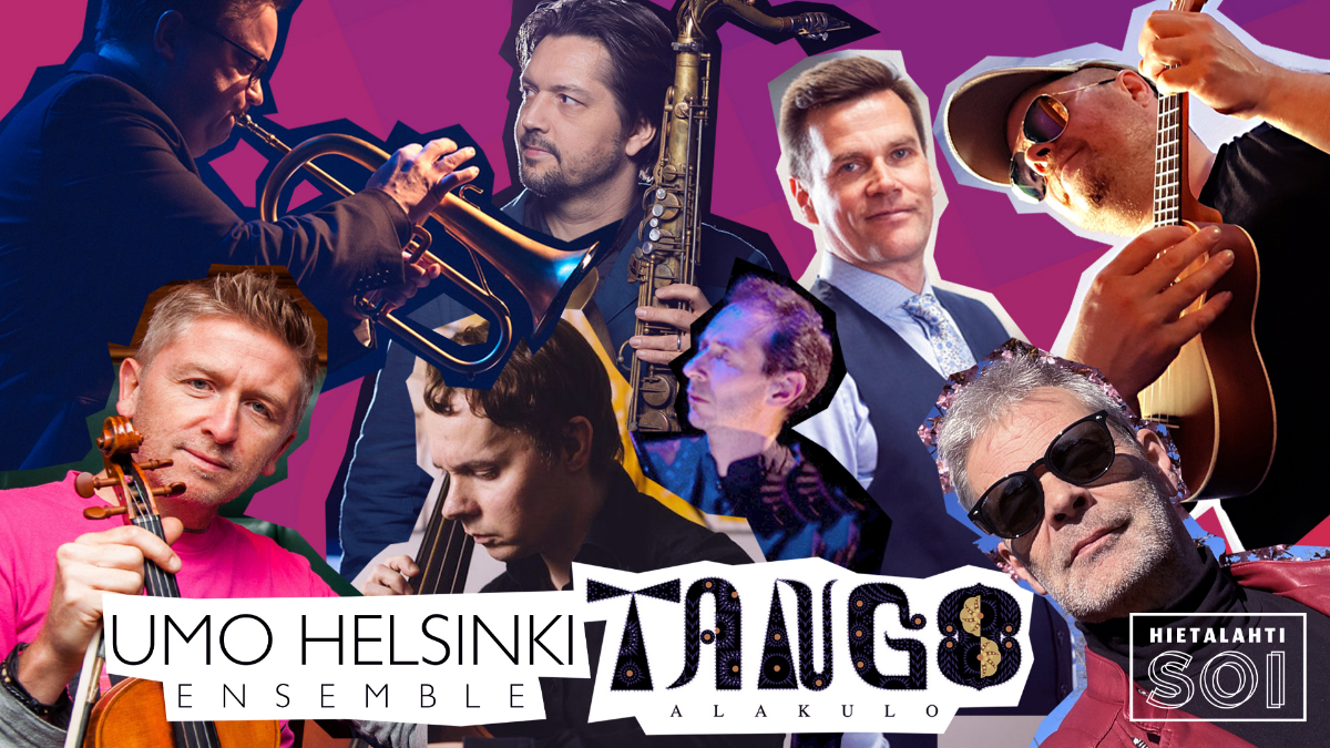 Linkki tapahtumaan Hietalahti Soi Paavo-salissa: Collective Urban Tango - UMO Helsinki Ensemble & Tango Alakulo