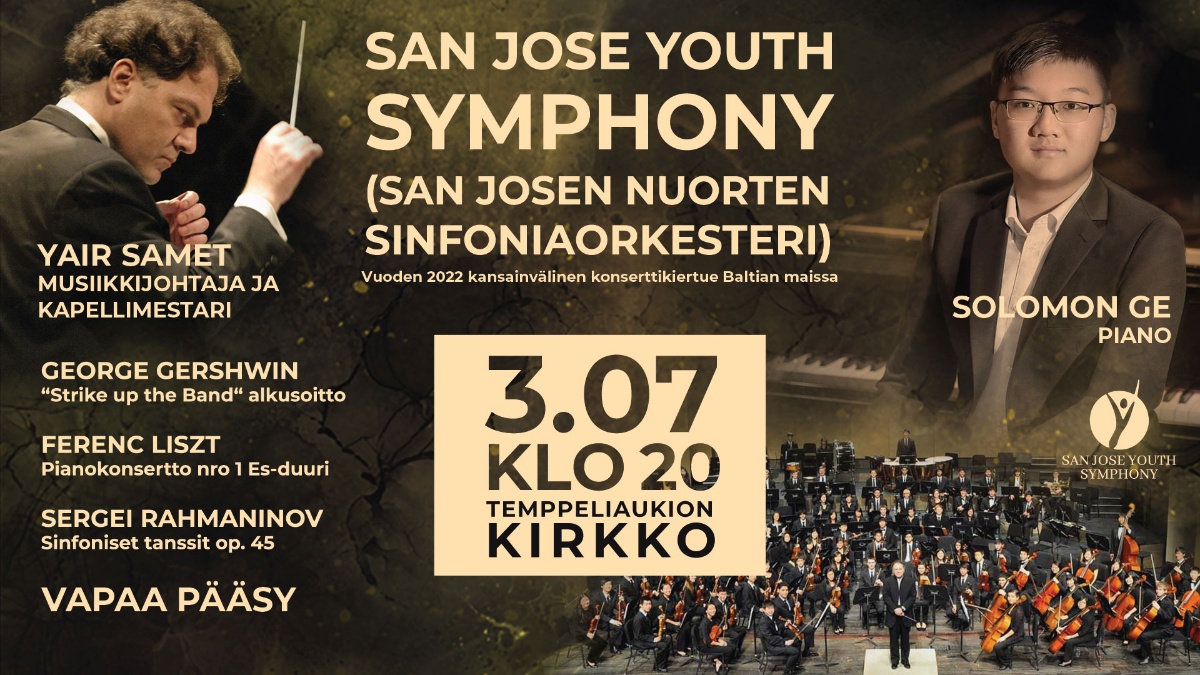 Linkki tapahtumaan San Josen nuorten sinfoniaorkesteri