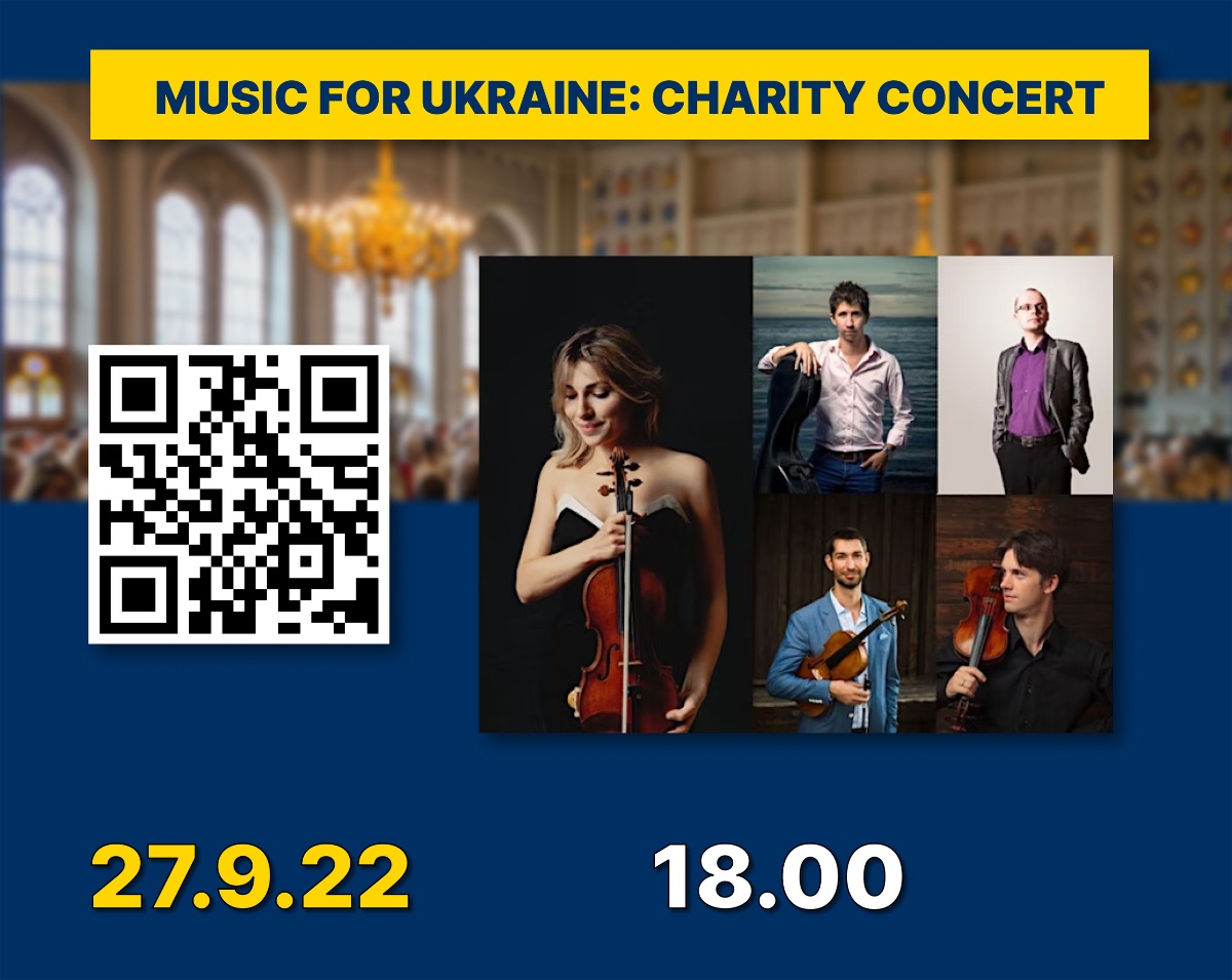 Linkki tapahtumaan Musiikkia Ukrainalle