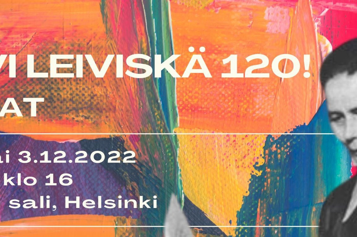 Linkki tapahtumaan Helvi Leiviskä 120! -juhlat 