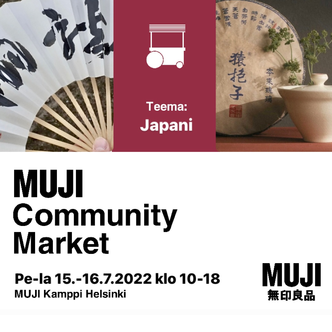Linkki tapahtumaan MUJI Community Market - Japani-teema