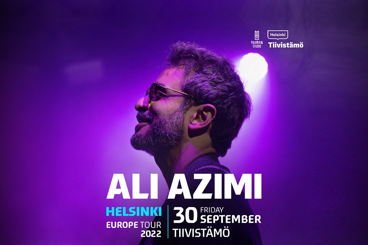 ALI AZIMI, Helsinki Europe tour 2022; Friday 30. september, Tiivistämö.