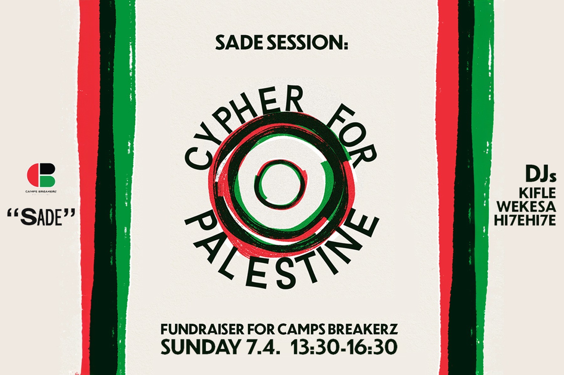 SADE SESSION: Cypher for Palestine
